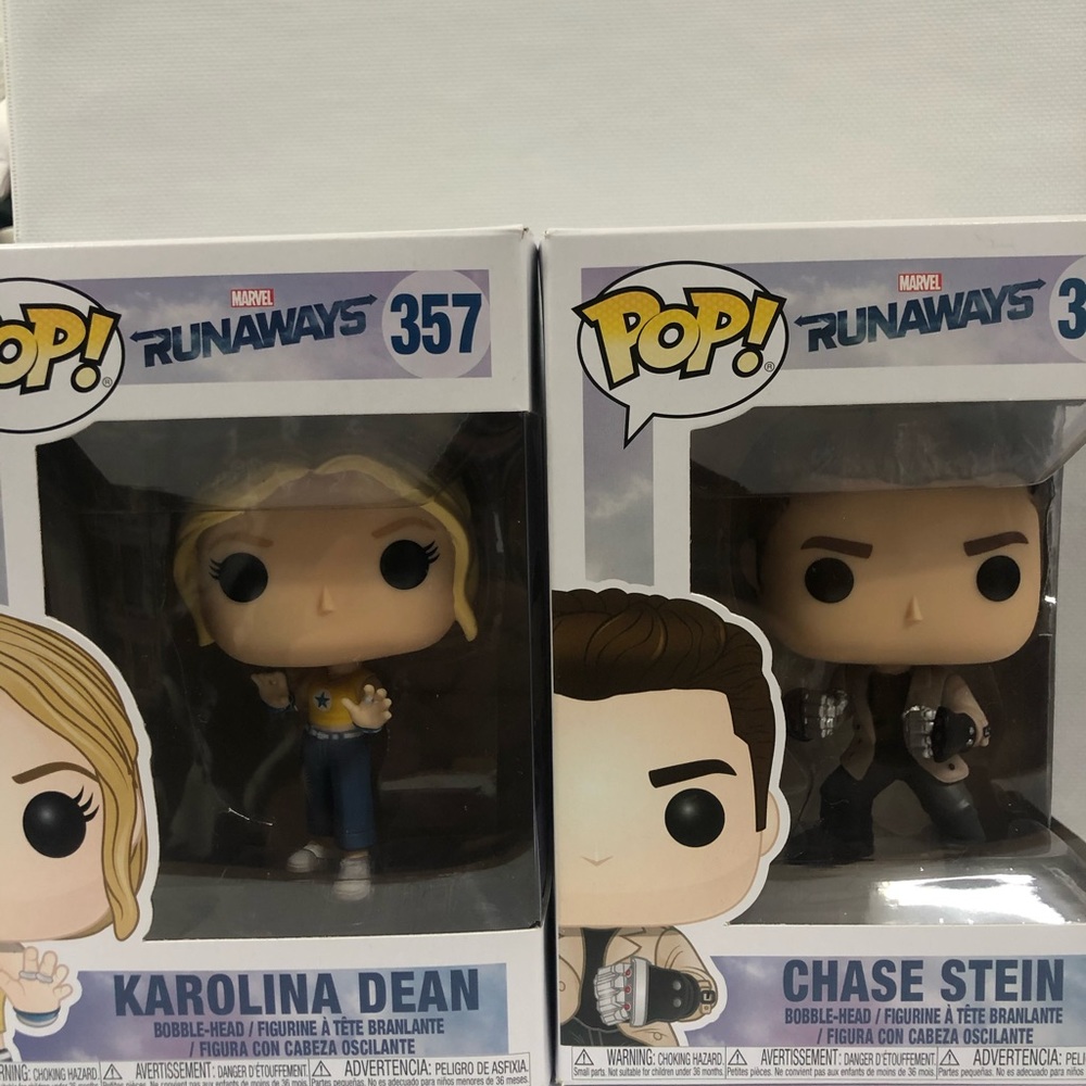 Marvel Runaway Funko Pops